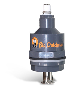 Fogging nozzle main body PVC deflector plate hose clip